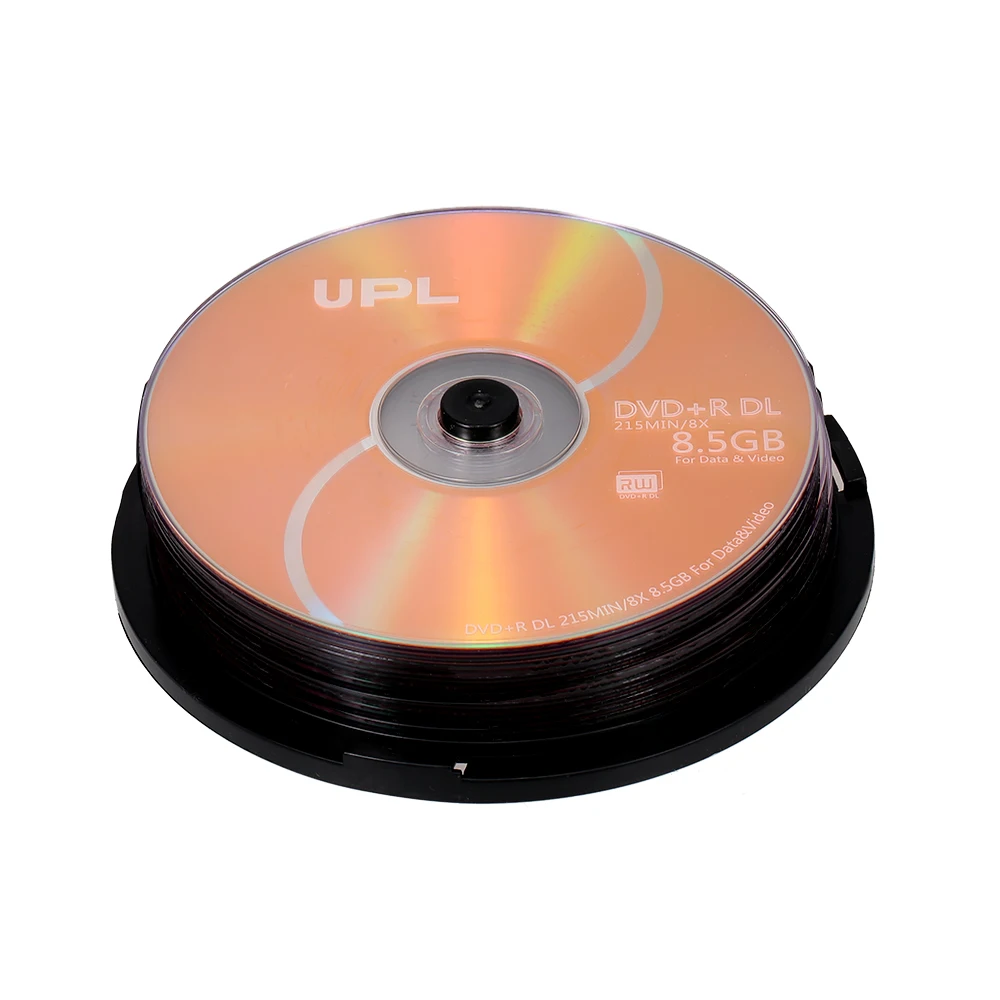 50 шт. 215 мин 8X DVD+ R DL 8,5 ГБ пустой диск DVD диск для данных и видео подходит для записи до 215 мин качества DVD