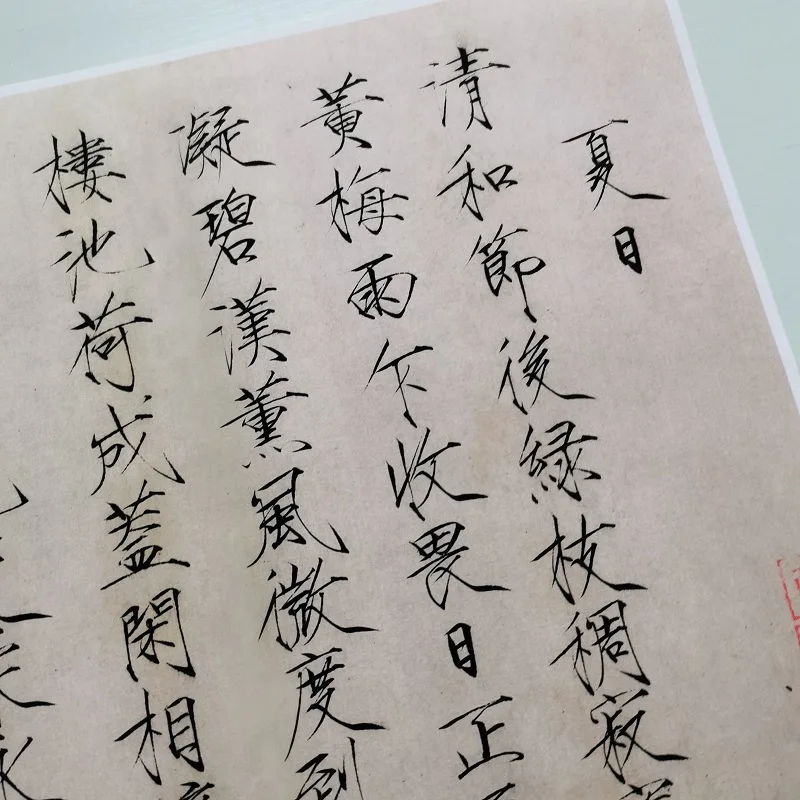 Образец рисовой бумаги шелковая ткань сервис из реальных материалов Подарочная