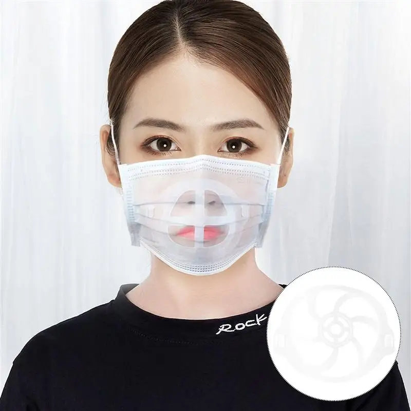 

10pcs Practical Portable Premium Mask Accessories Lipstick Protection Bracket Makeup Saver Bracket