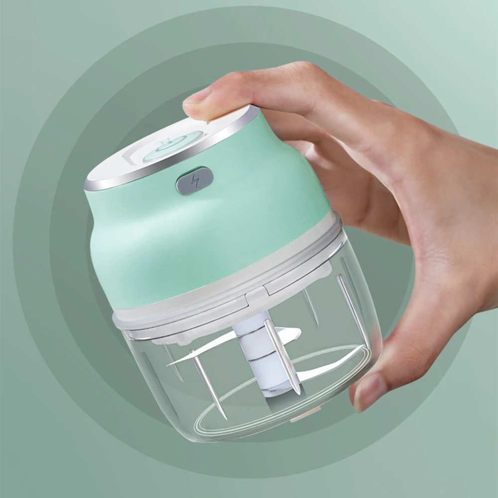 1 шт. электрическая чеснокопилка измельчитель овощей соковыжималка мясорубка