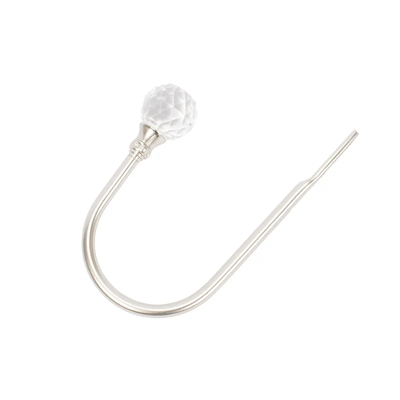 Большой со стразами и жемчугом Шторы держать с завязкой сзади крюк Держатель