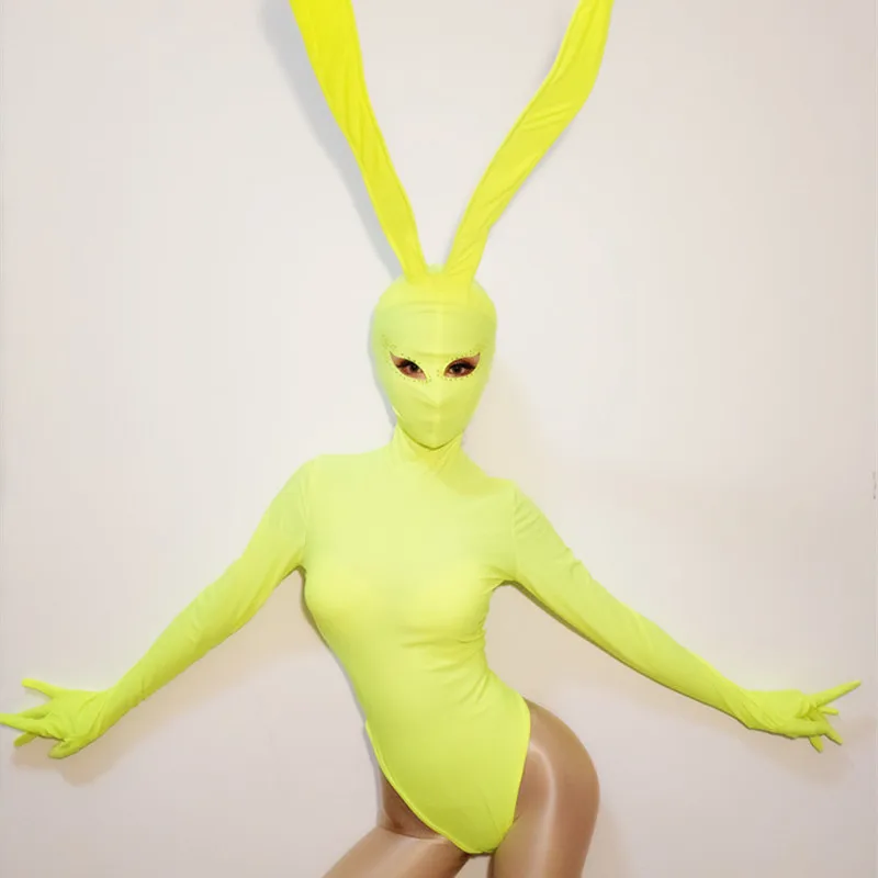 Джазовые костюмы сексуальный Банни для девушек вечерние вечерний комбидресс