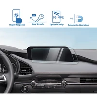 lfotpp for mazda 3 8 8 inch 2019 2020 car navigation tempered glass screen protector film auto interior protective sticker