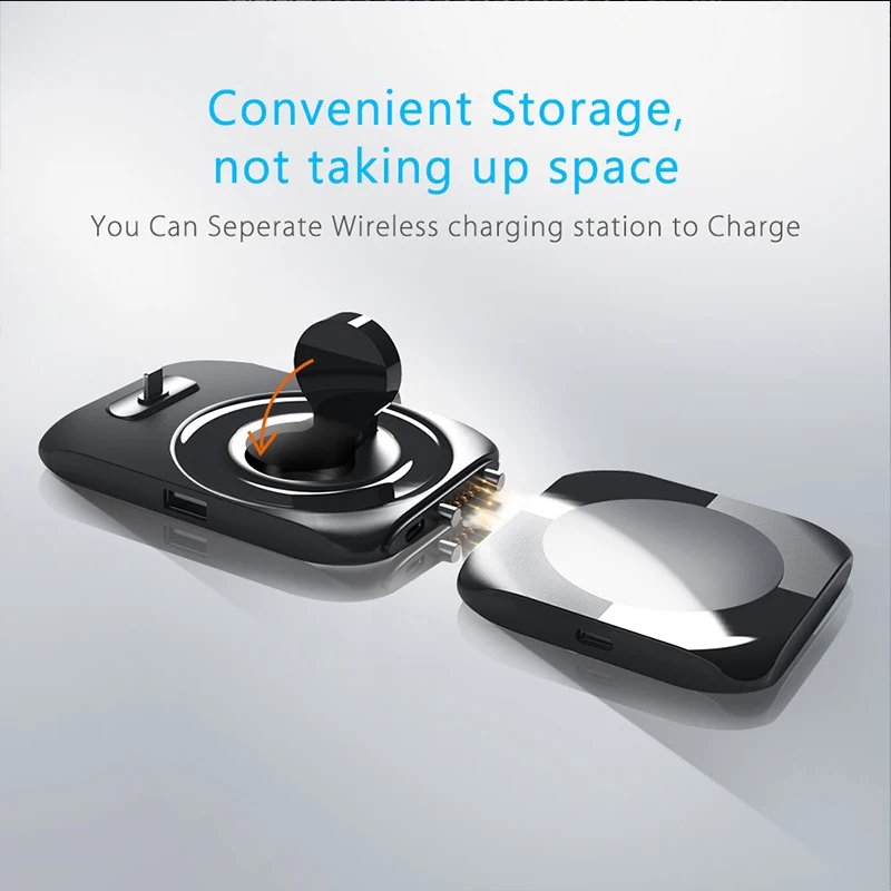 

Mag Magnet Safe Qi Wireless Charging Dock Station For iPhone 11 12 Pro Max Apple i Watch Airpods/Pro Multiple Fast Charge Pad