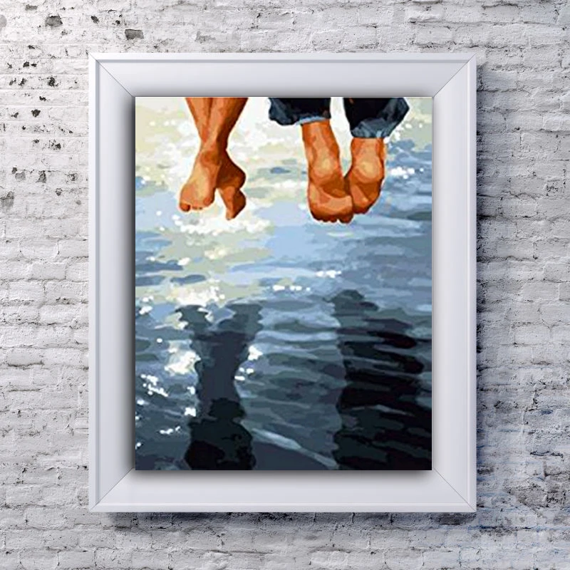 DIY картинки для раскраски по номерам в различных расцветках с применением