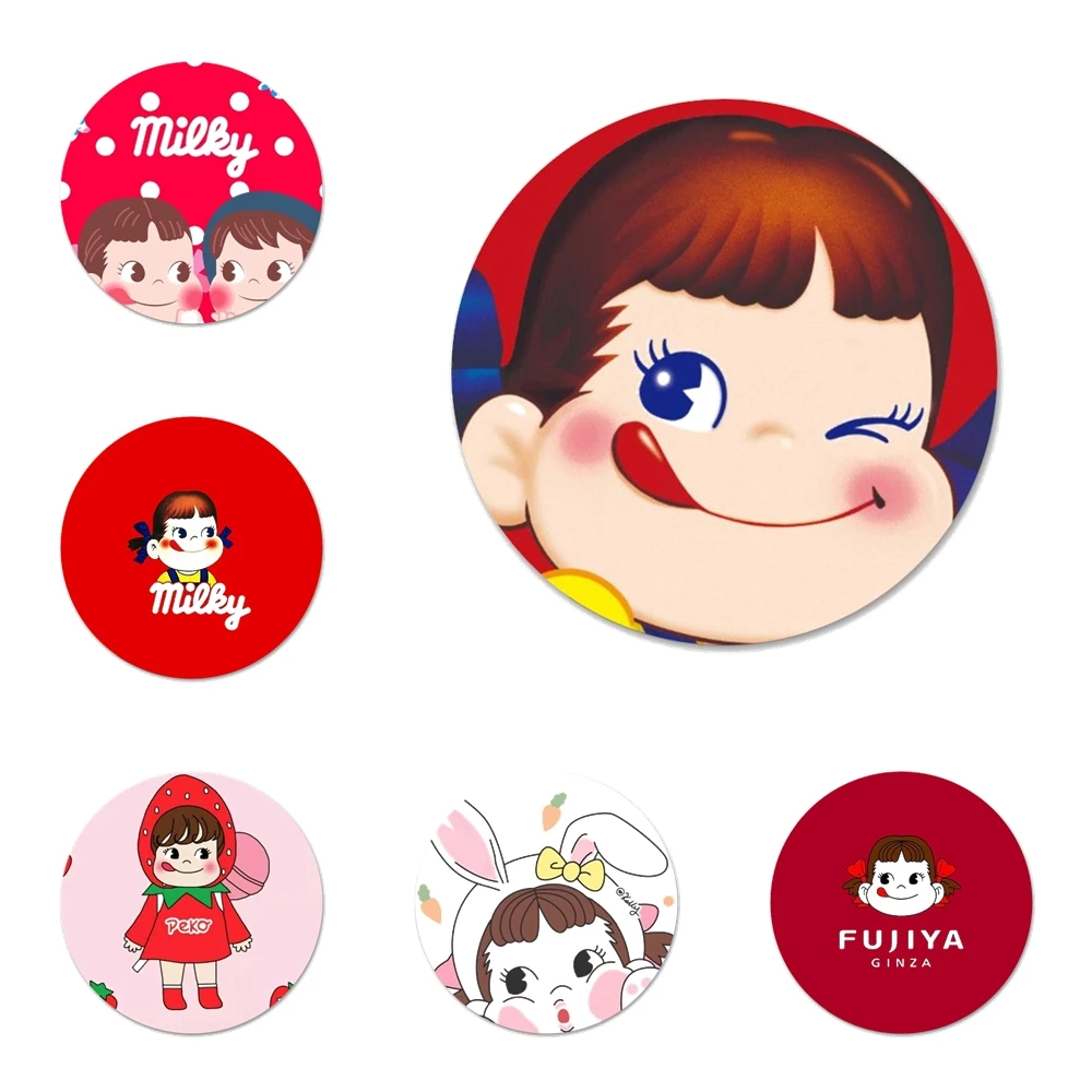 Fujiya Milky Peko chan Refrigerator Magnet Bottle Opener Beer Coke Sue Bottle Opener