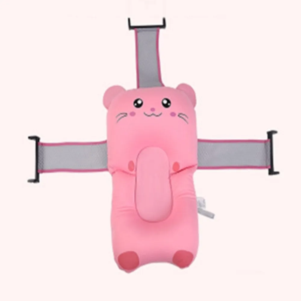 Baby Shower Portable Air Cushion Bed Babies Infant Bath Pad Non-Slip Bathtub Mat NewBorn Safety Security Seat Support | Мать и ребенок