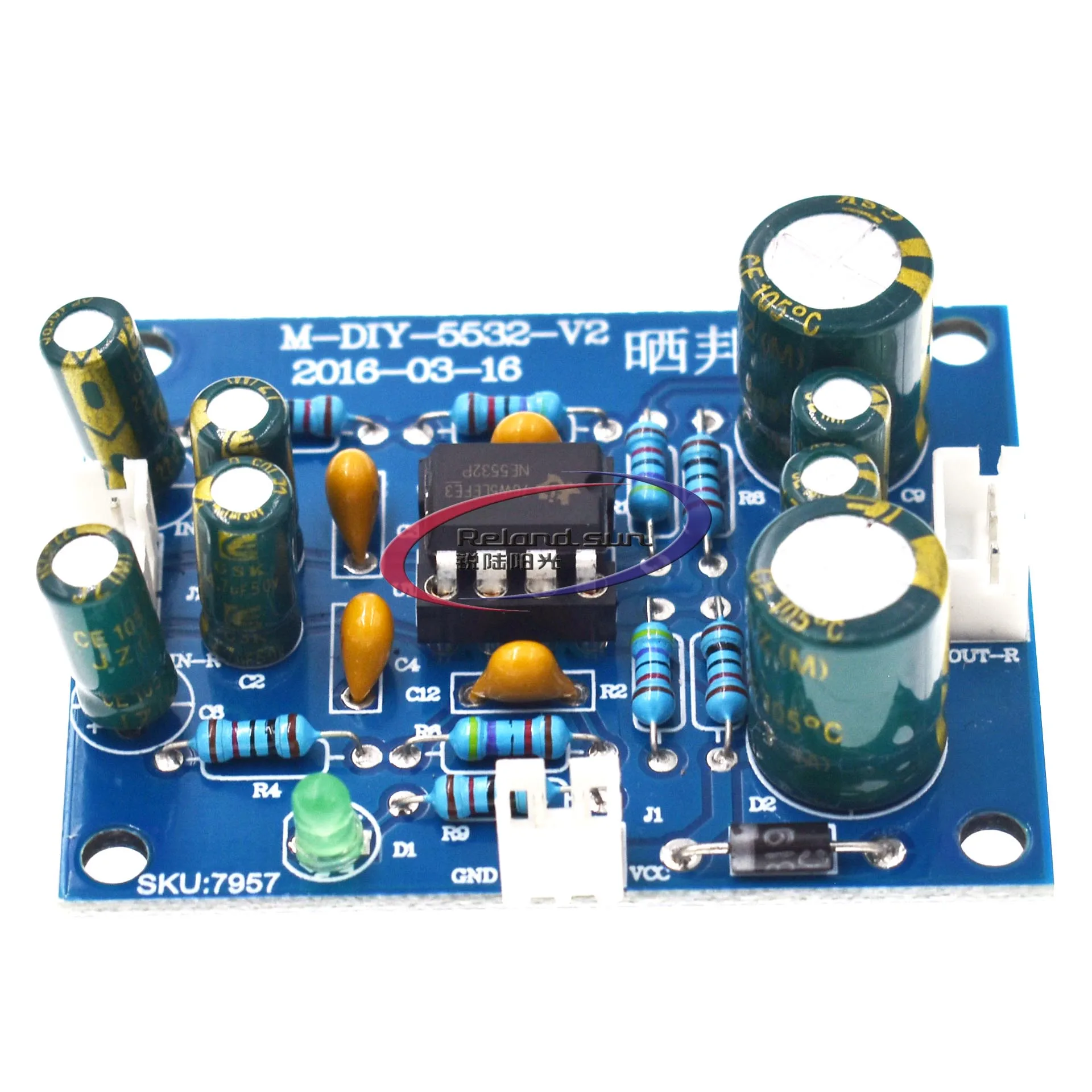 NE5532 OP-AMP HIFI Signal Bluetooth Amplifer Preamplifier Board In Stock |
