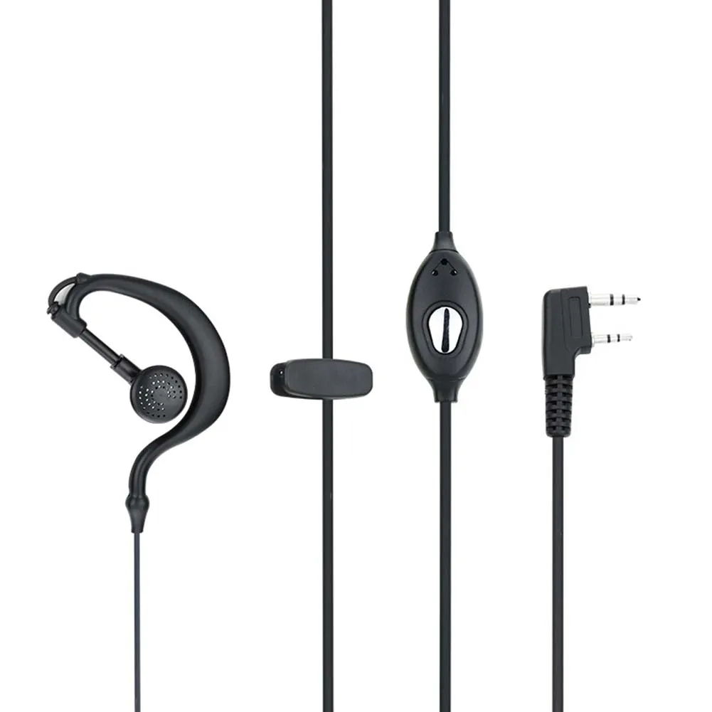 1.5m Plastic + PET Professional Radio Ear-hook design Earphones for BF UV5R 888S Walkie Talkie | Мобильные телефоны и