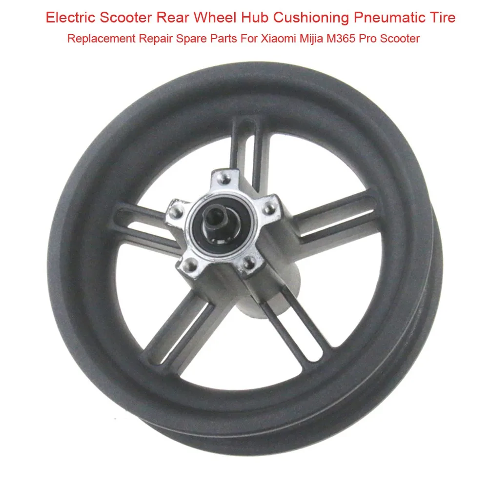 

Electric Scooter Rear Wheel Hub Cushioning Pneumatic Tire Replacement Repair Spare Parts For Xiaomi Mijia M365 Pro Scooter
