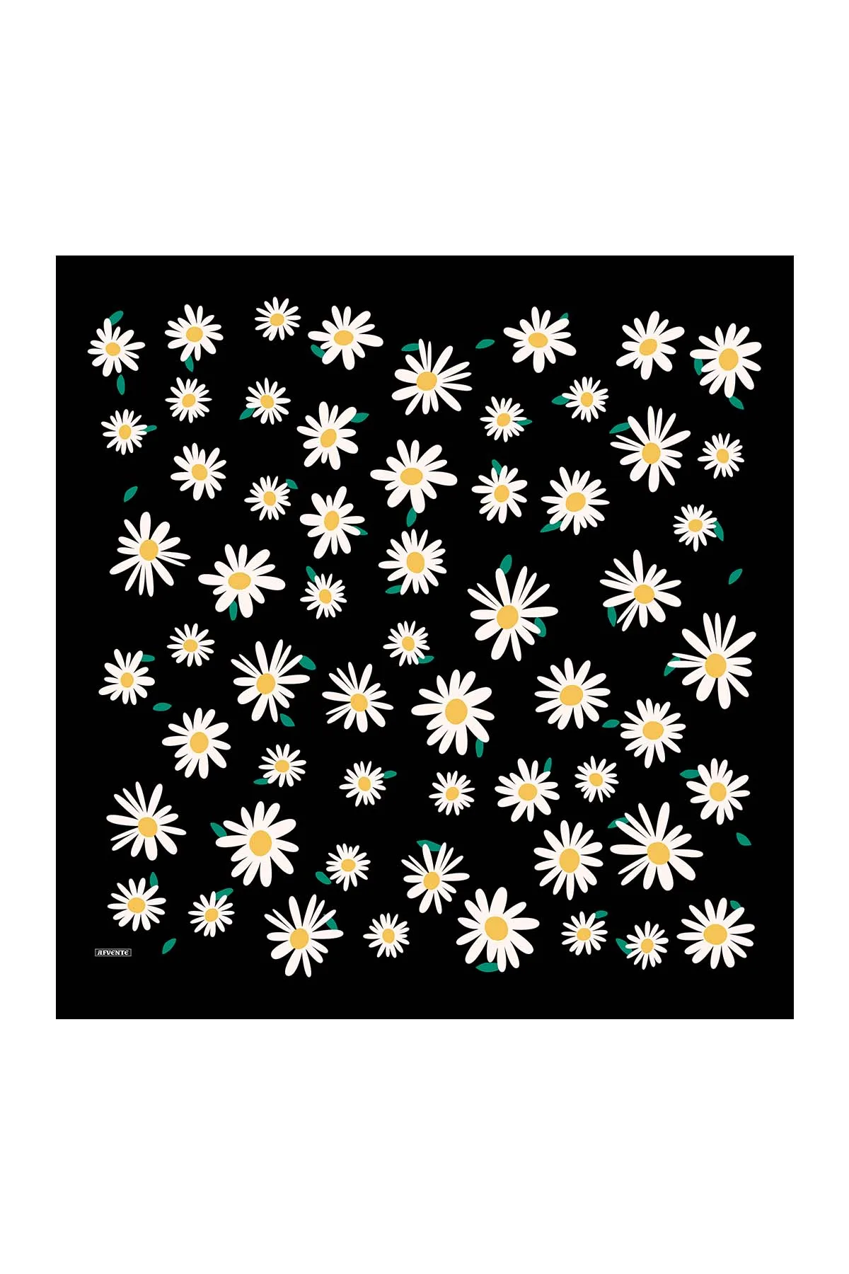 

Afvente Patterned Taffeta Scarf