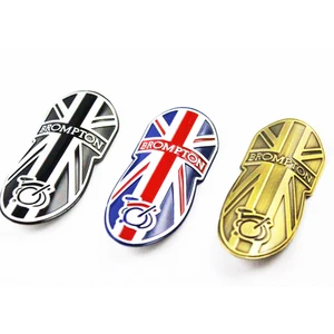 Металлическая Наклейка на руль велосипеда, 1 шт.