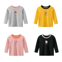 childrens clothing autumn new product 2020 cartoon girls bottoming shirt baby clothes childrens long sleeve cotton t shirt