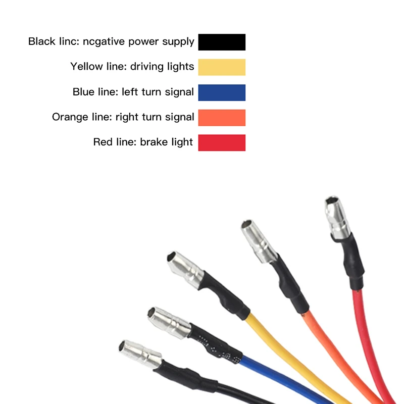 Универсальный 12V световой сигнал мотоцикла задний стоп-сигнал поворота