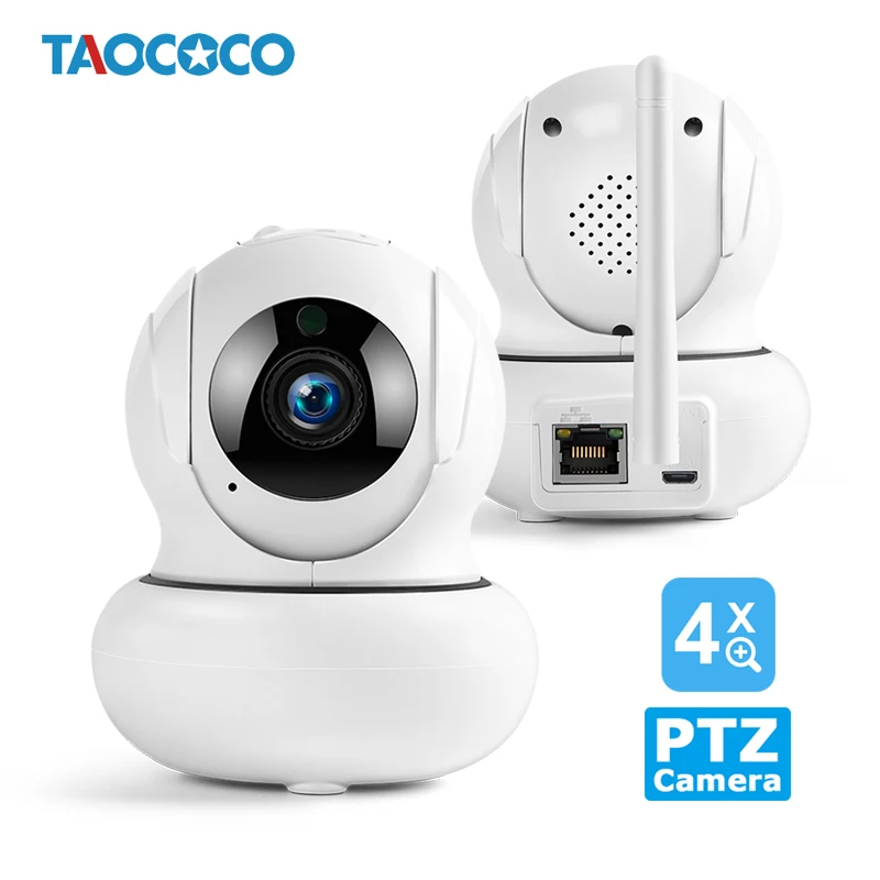 2.0MP 4X Zoom HD IP камера 1080P WiFi Детский Монитор автоматическое отслеживание домашняя