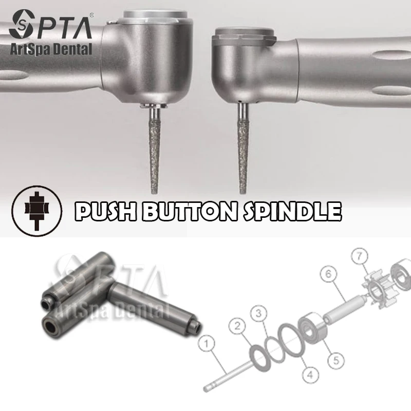 Запчасти для ротора картриджа стоматологического вала 5 шт. 12 6 мм | Красота и
