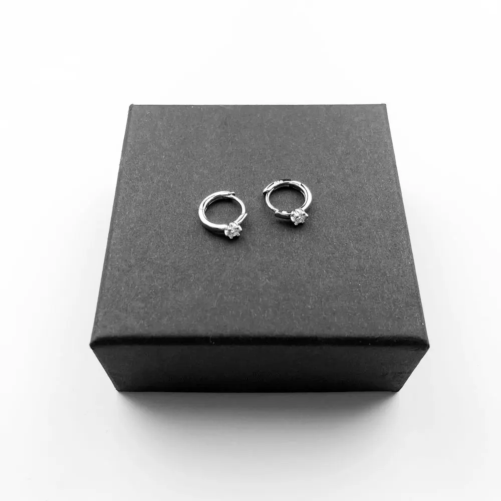 Creole Dots Beads Hoop Earrings for Women 925 Silver Fashion Bohemia High Quality Round Ear Jewelry Accessories Gifts Wholesale