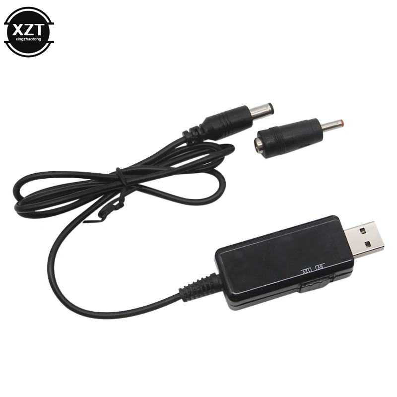 USB повышающий преобразователь постоянного тока от 5 В до 9 в 12 кабель + адаптер 3 5x1 35