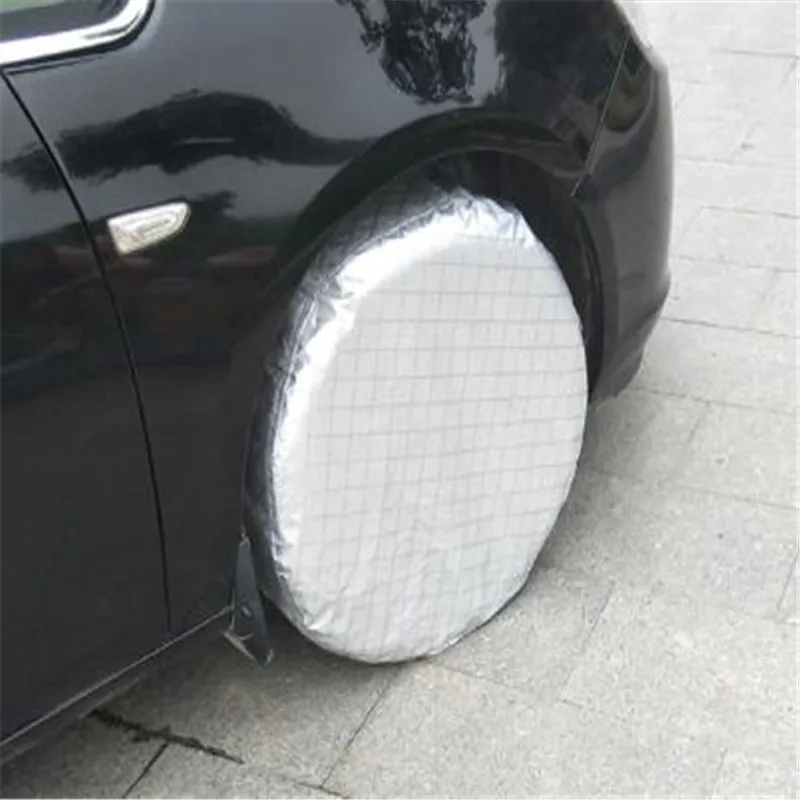 Автомобильная алюминиевая пленка 4 шт./компл. покрытие для шин 27-29 дюймов