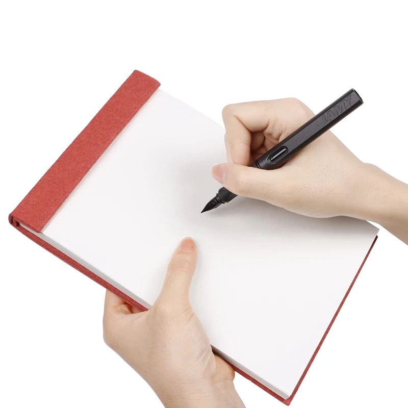 ГОРЯЧАЯ эскиз пустая простая фетровая Обложка Блокнот Живопись принадлежности