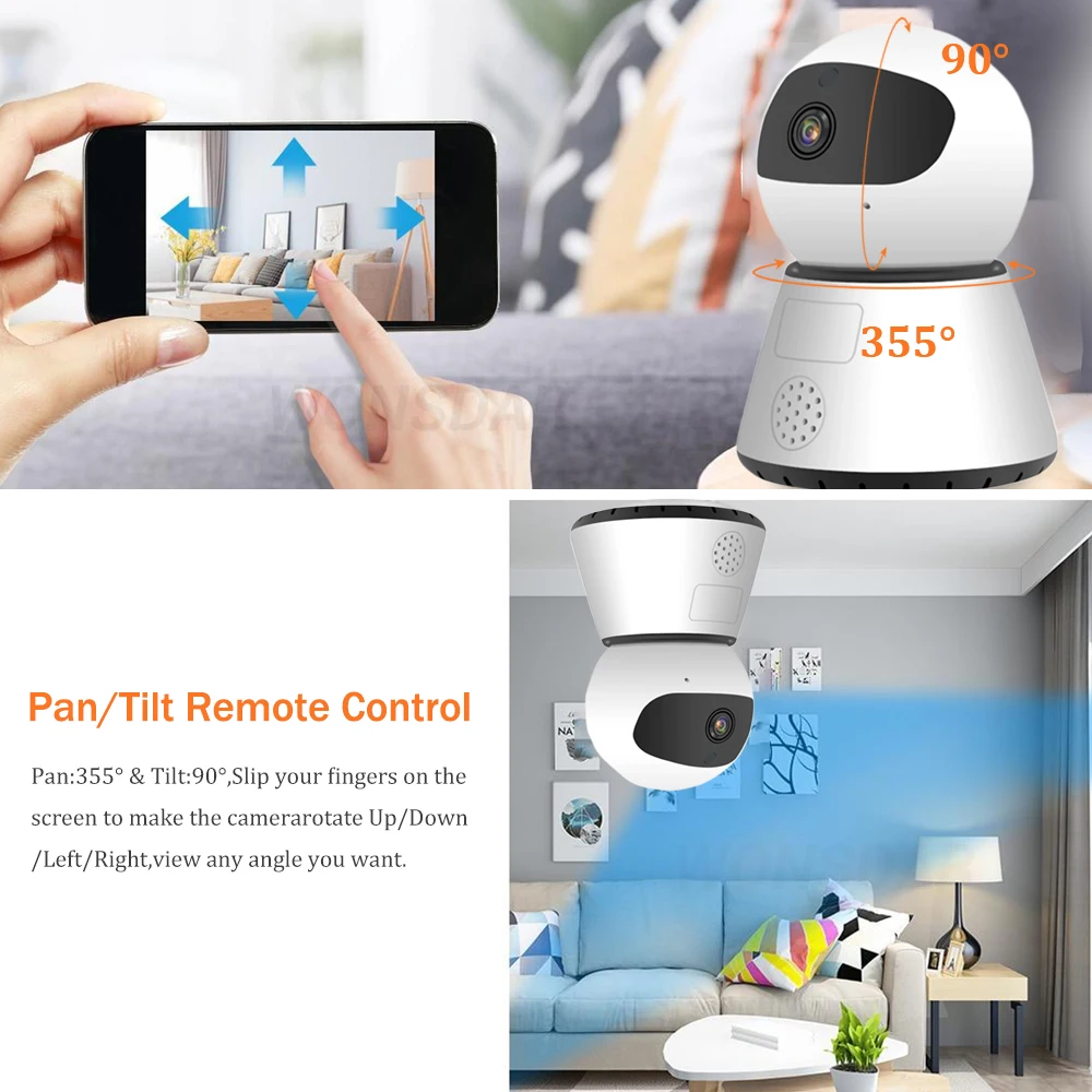 Беспроводная IP камера 1080P 2 Мп HD Wi Fi|Камеры видеонаблюдения| |