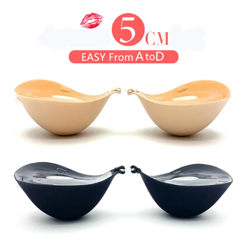 Женские лепестки груди Многоразовые лифчик невидимая накладка на сосок клейкий