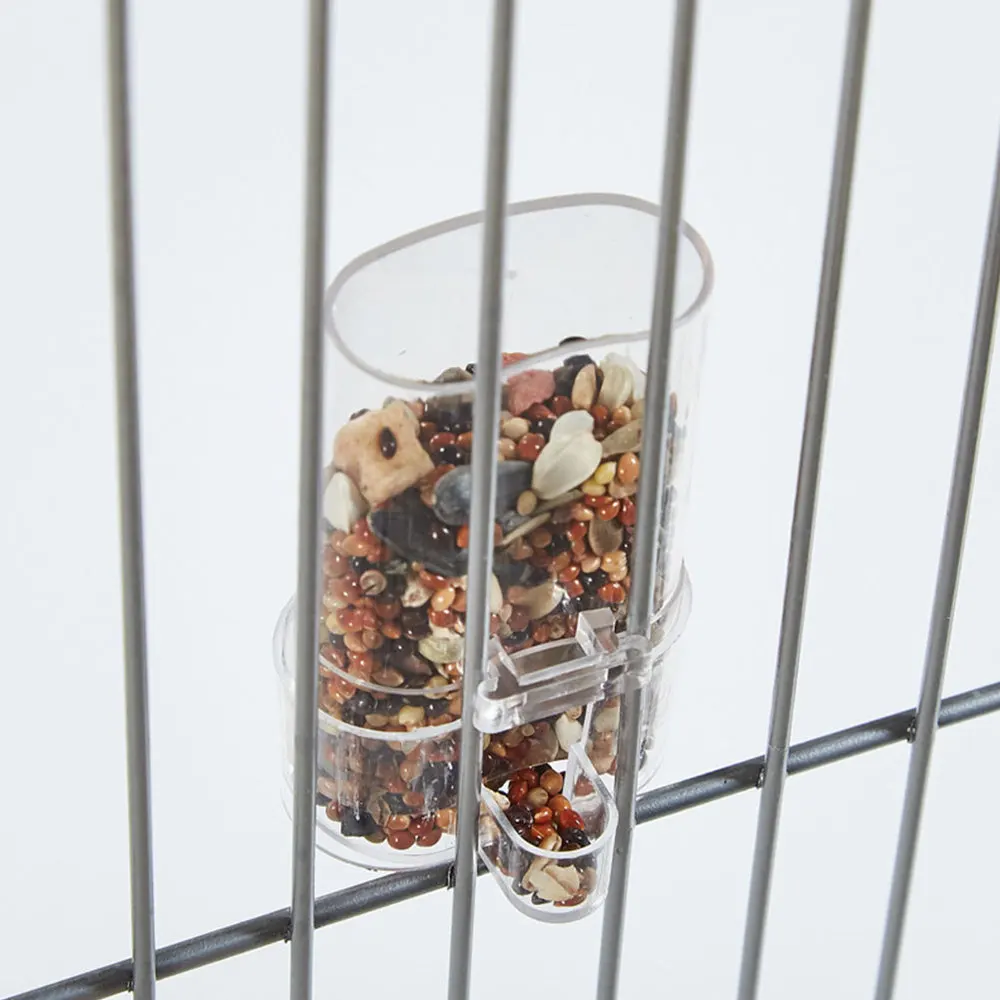 

5Pcs Convenient Bird Feeder Bird Food Container Automatic Bird Feeding Tool