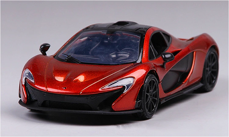 Игрушка модель автомобиля 1:24 бутик сплава моделирование mlaren p1 желтый оранжевый Коллекция украшения Рождество подарок на день рождения