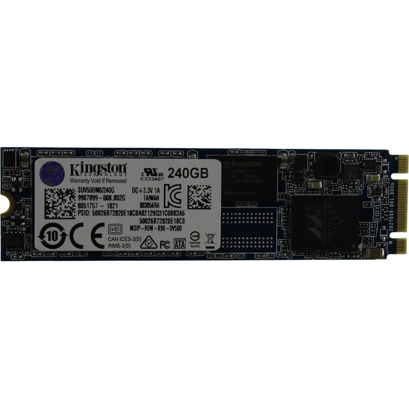 Твердотельный накопитель Kingston UV500 SUV500M8/240G SSD M.2 240GB SATA III|Внутренние твердотельные