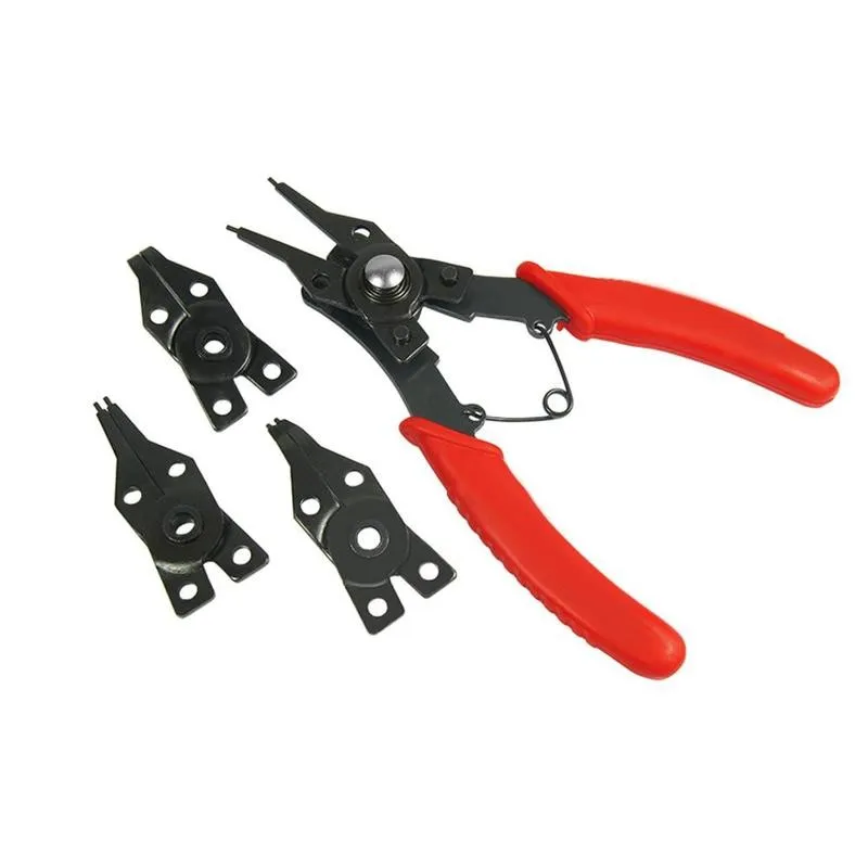 

Four In One Multifunctional Snap Ring Pliers Spring Use Head External Pliers Multitool Four Internal Ring Disassembly V5H3