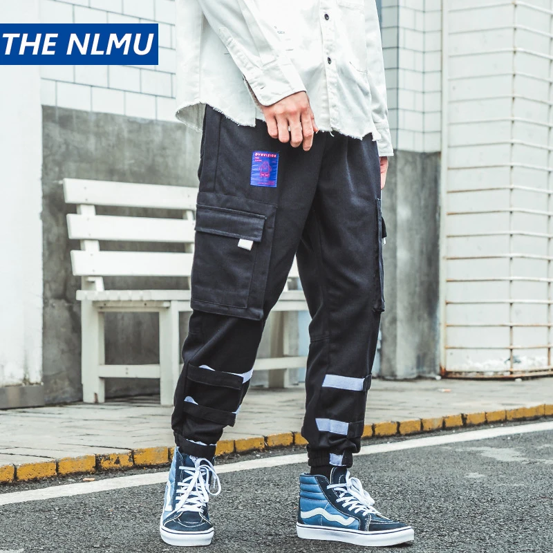 Мужские спортивные брюки джоггеры повседневные штаны в стиле хип хоп зеленого