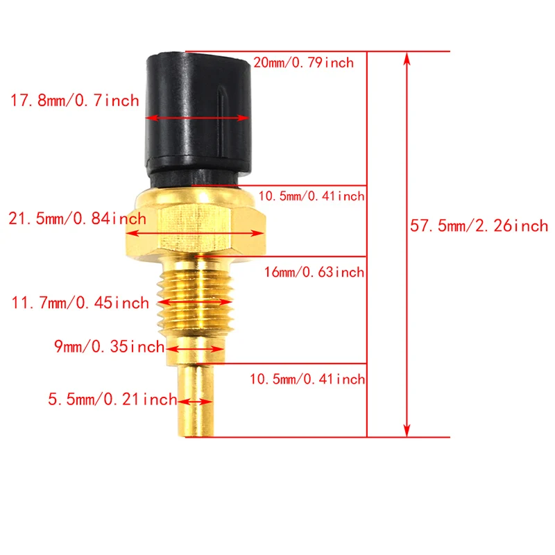 

Motorcycle Radiator Water Temperature Sensor For HONDA CBR600F F4i CBR600RR CBR929RR CBR954RR CBR1000RR CBR1100XX CB1300 CB1300S