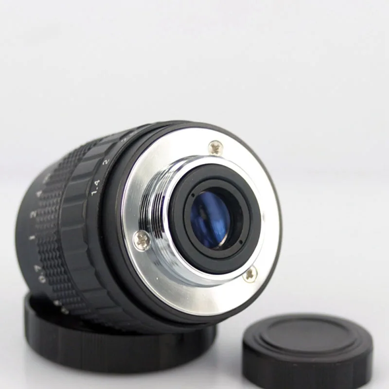 Большая диафрагма 50 мм f1.4 объектив с крышкой для Фотоаппарата Sony NEX-5 A6000 A6300 A6500