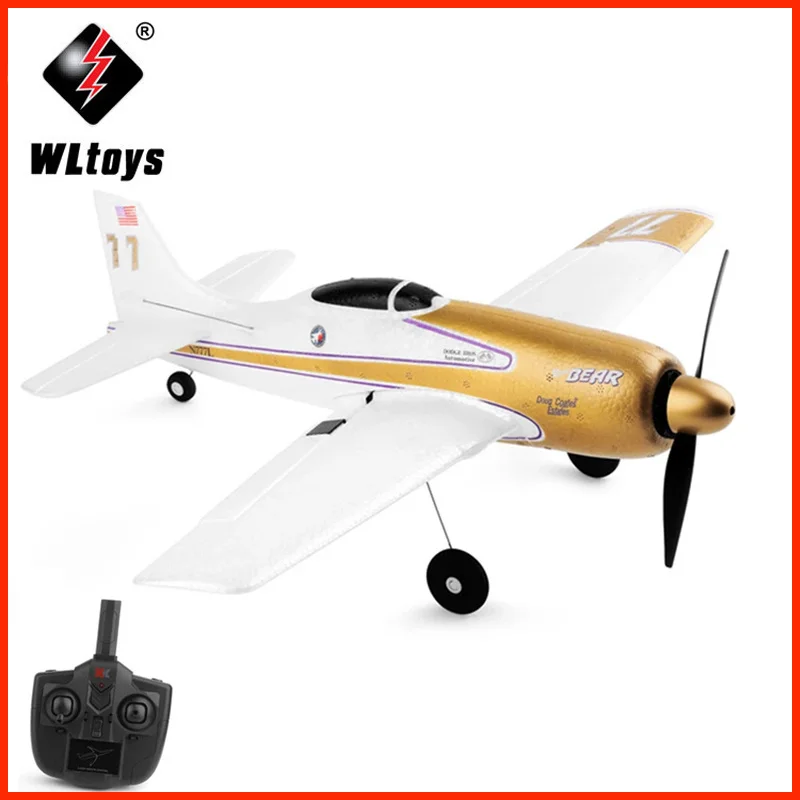 

WLtoys XK A260 F8F 4Ch 384 Wingspan 6G/3D Modle Stunt Plane Six Axis Stability Remote Control Airplane Electric RC Aircraft