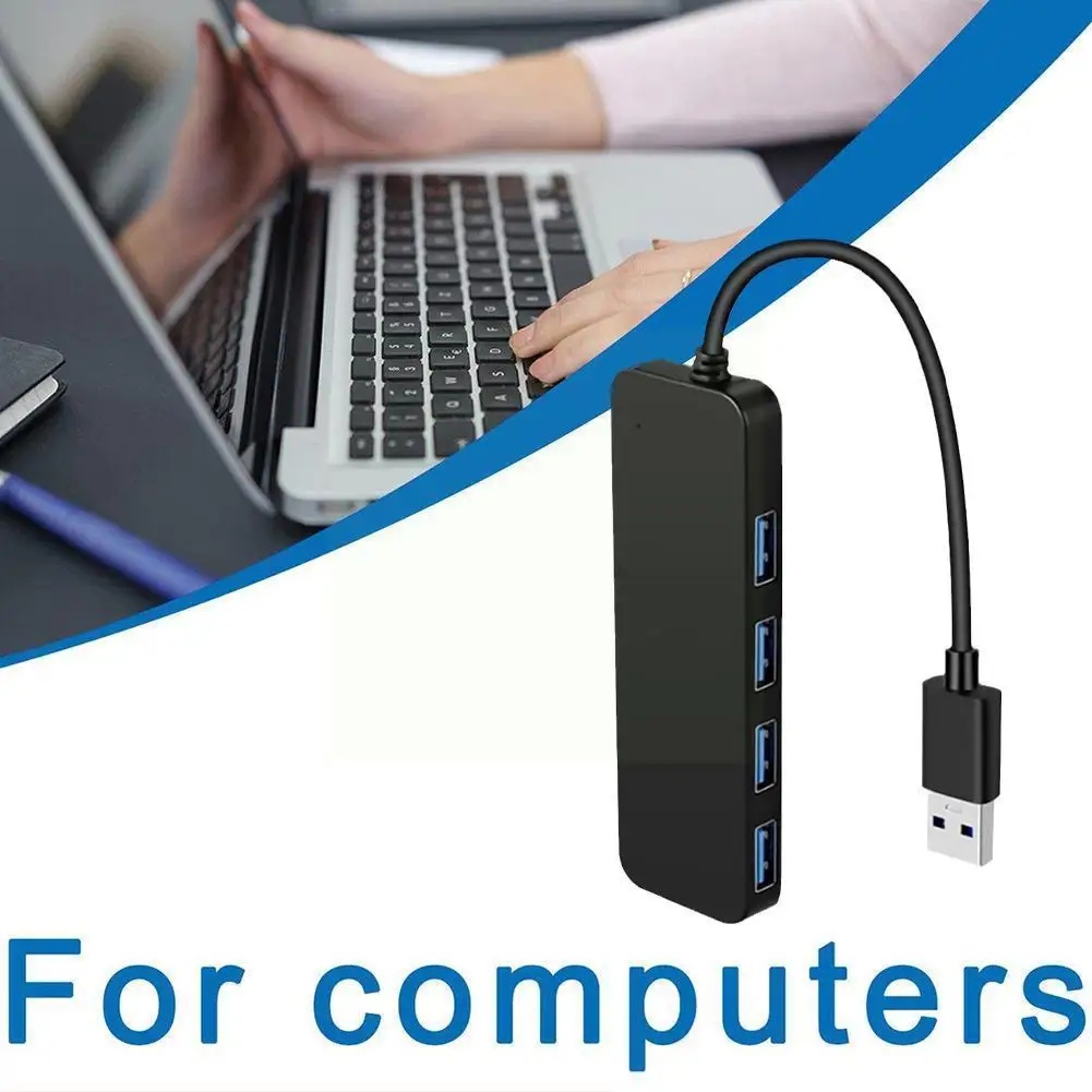 

Usb2.0/3.0hub 3,0 Hub 1 до 4-Портовый Hub ультратонкий порт able Высокоскоростная передача подходит для I Pro Book Air Min U0m1