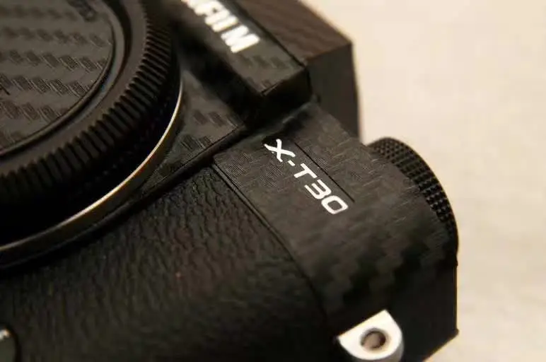 Антицарапина корпус камеры из углеродного волокна пленка комплект для Fujifilm X-T3 XT3 X-T30 XT30 наклейка для украшение в виде камеры защита