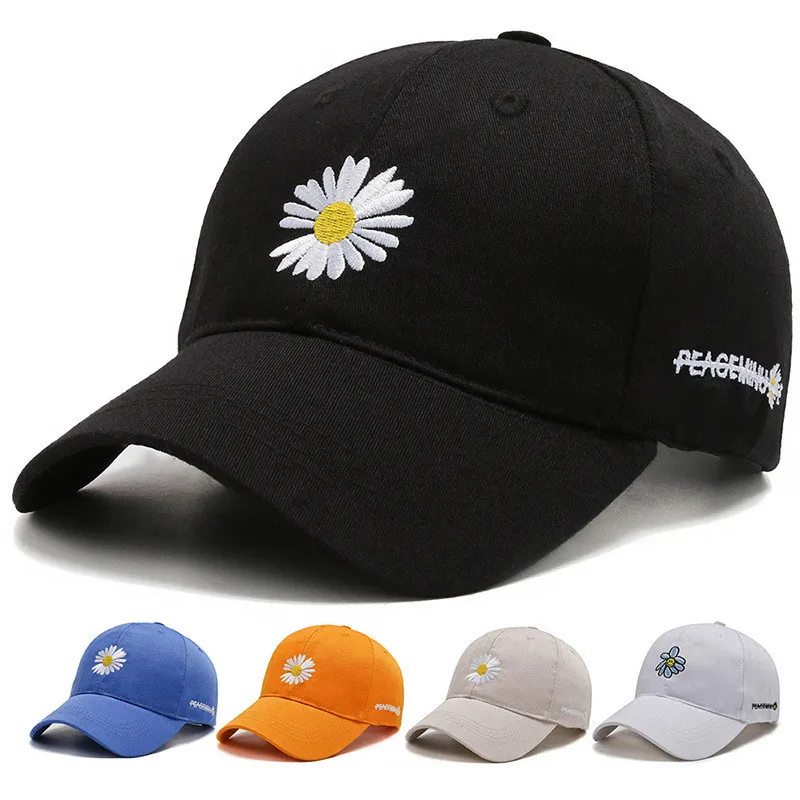 

KPOP 1PCS Hat Baseball Cap GD G-Dragon Daisy Peaceminusone Peaked Cap Sunhat Adjustable Fans Collection Gifts Y37