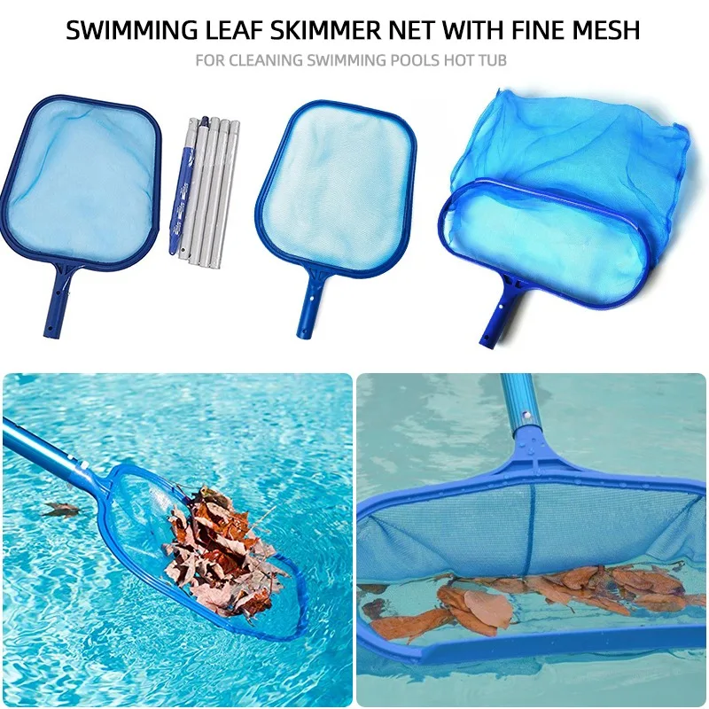Swimming Pool Leaf Mesh Net Pools Spa Skimmer Hot Tub Clear Debris Summer Toys Fish Clean Tools | Спорт и развлечения