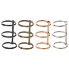 Металлический зажим сделай сам 3 отверстия для колец для блокнота с вкладными листами дневник, фотоальбом