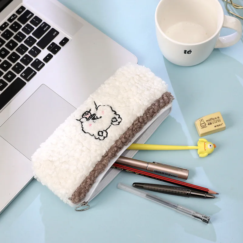 

Korea Stationery Kawaii Plush Pencil Case Quality School Supplies School Pencilcases Cute Pencil Box Pencilcase Pencil Bag