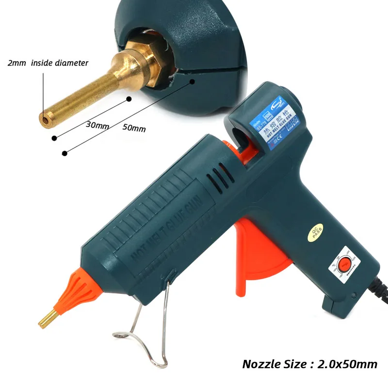 

Термоклеевой пистолет Sackful 150 Вт темно-зеленый