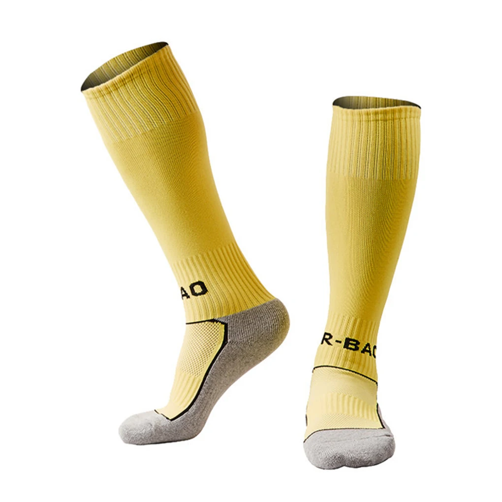 R-BAO Children Boys Girl Fashion School Football Socks Towel Bottom Good Breathability Kids Sports High Quality Long | Спорт и