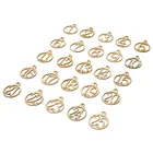 25Pcsset Christmas Advent Calendar Number Label 1-25 Wooden Countdown Tags Gift Box Label Family Reunion Xmas New Year Decor