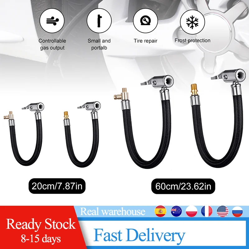 Блокировка шинный патрон с резиновым шлангом и клапаном шины - Цена: 579.28