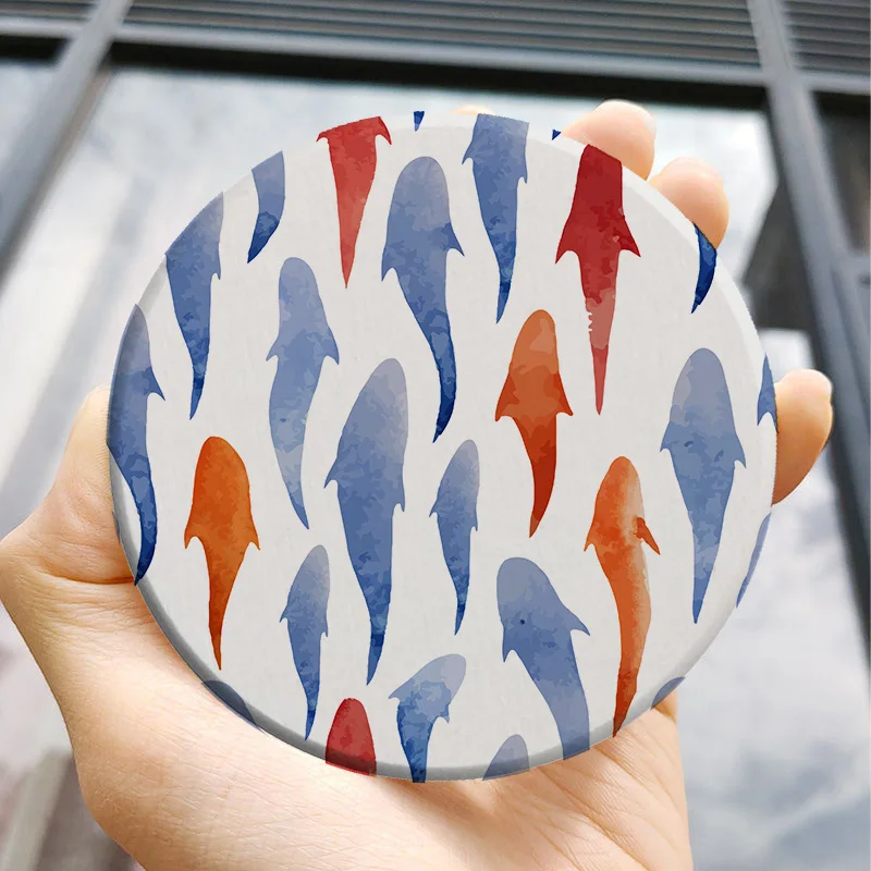 

Personalized Top-end Diatom Mud Cup Pad Fish Seafood Beautiful Japanese Dining Table Japanese Dining Table Insulation Mat Person