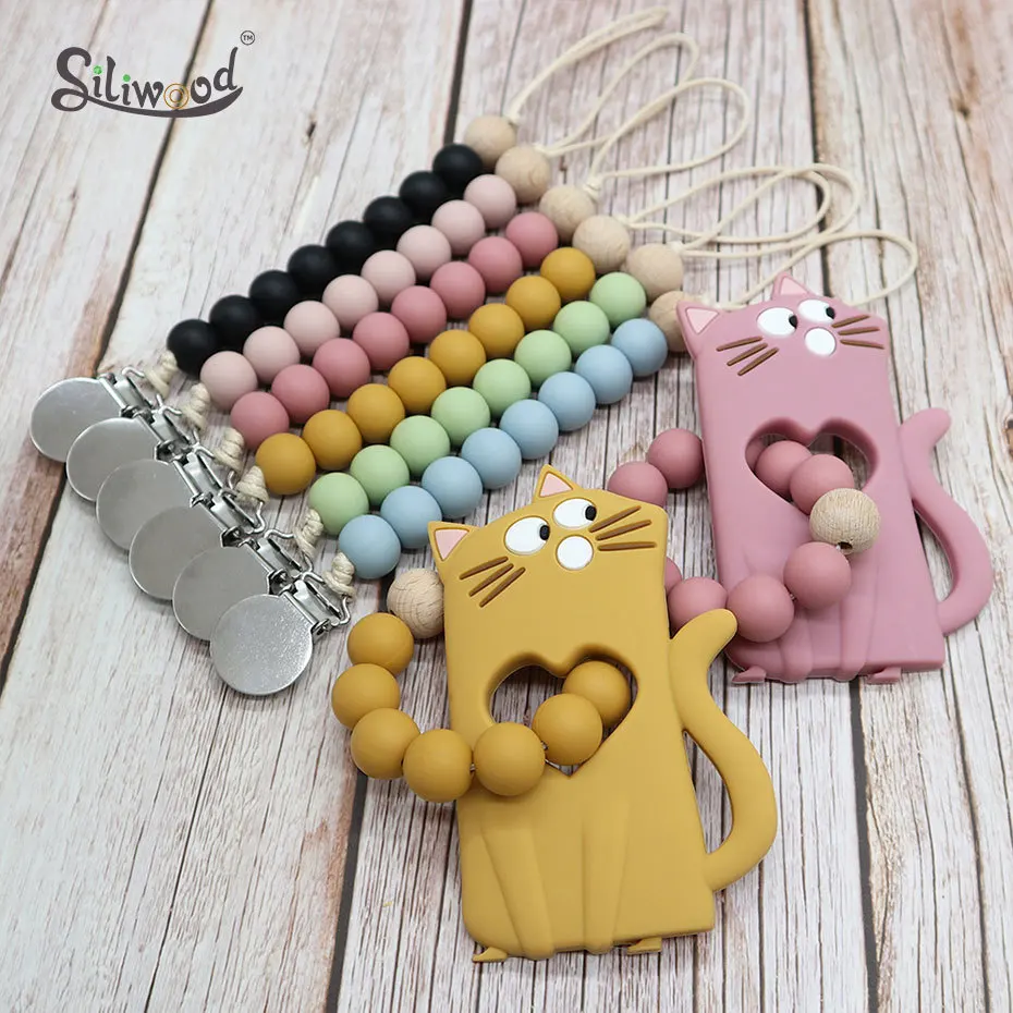 

1 шт., детский силиконовый Прорезыватель для зубов