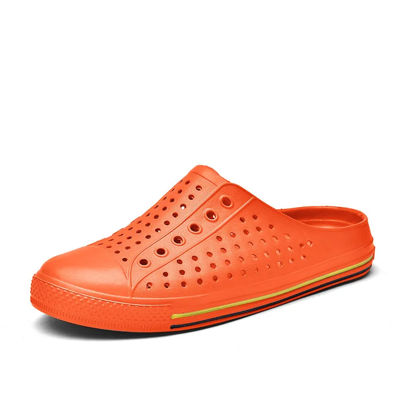 Шлепанцы пляжные для мужчин и женщин сандалии на платформе плоская подошва