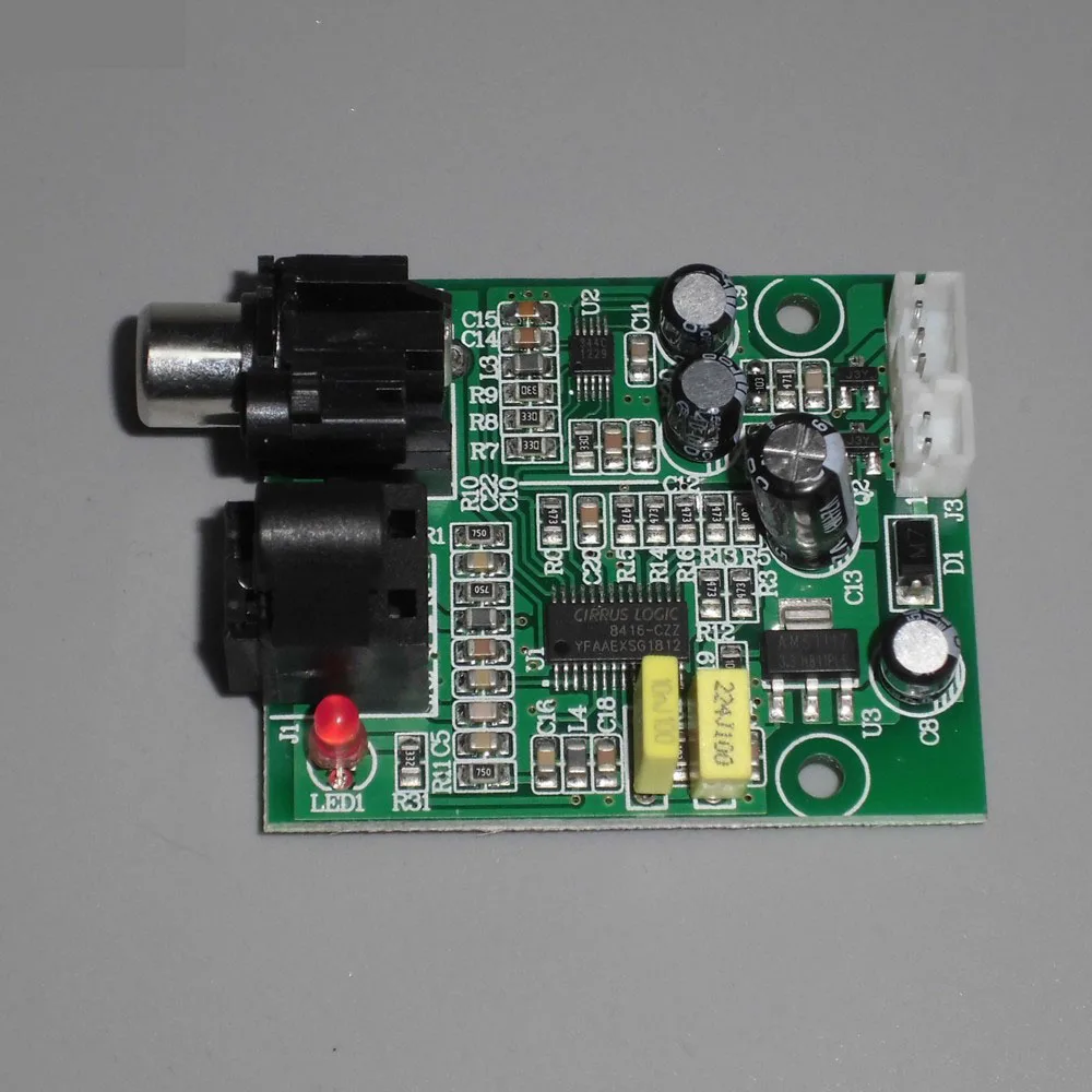 Цифровой декодер DAC CS8416 + CS4344 волоконно оптический коаксиальный цифровой сигнал
