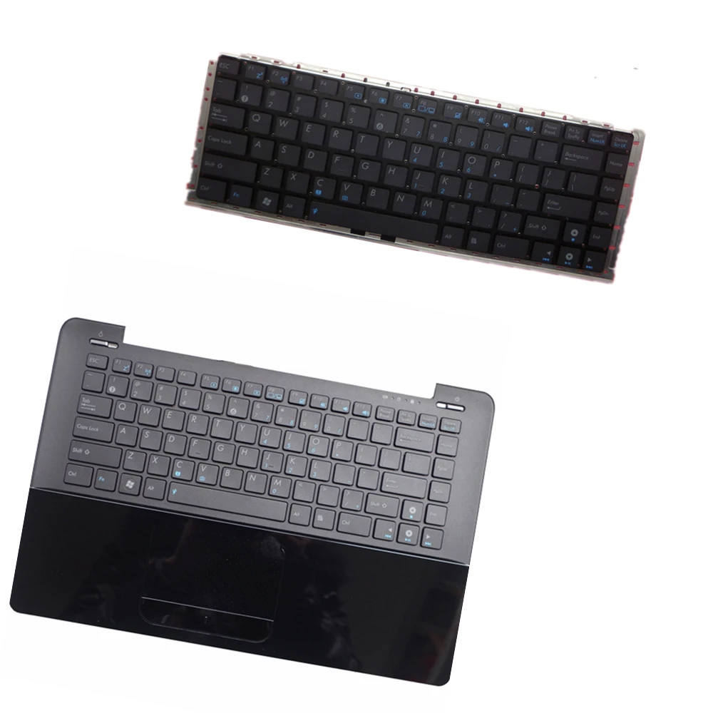 Laptop Keyboard Upper Case Cover C Shell PalmRest For ASUS ZENBOOK UX30 UX30S Black US United States Edition | Компьютеры и офис