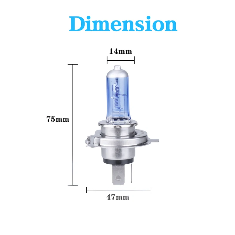 Osram 24v 130w h4 галогенные тележки x свет задний свет номерного знака свет для автобуса грузовика фургон 62270T X 4000k более длительный срок службы 1 пара
